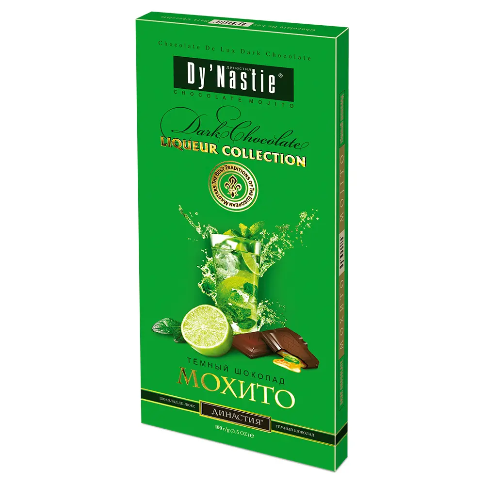 Шоколад " Династия" Мохито 100г (Россия)
