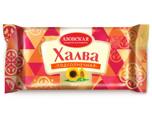 Халва" Азовская" Подсолнечная 350г (Россия)