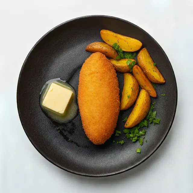 "Домашняя Кухня" Котлета по-киевски с гарниром 250г (Россия)