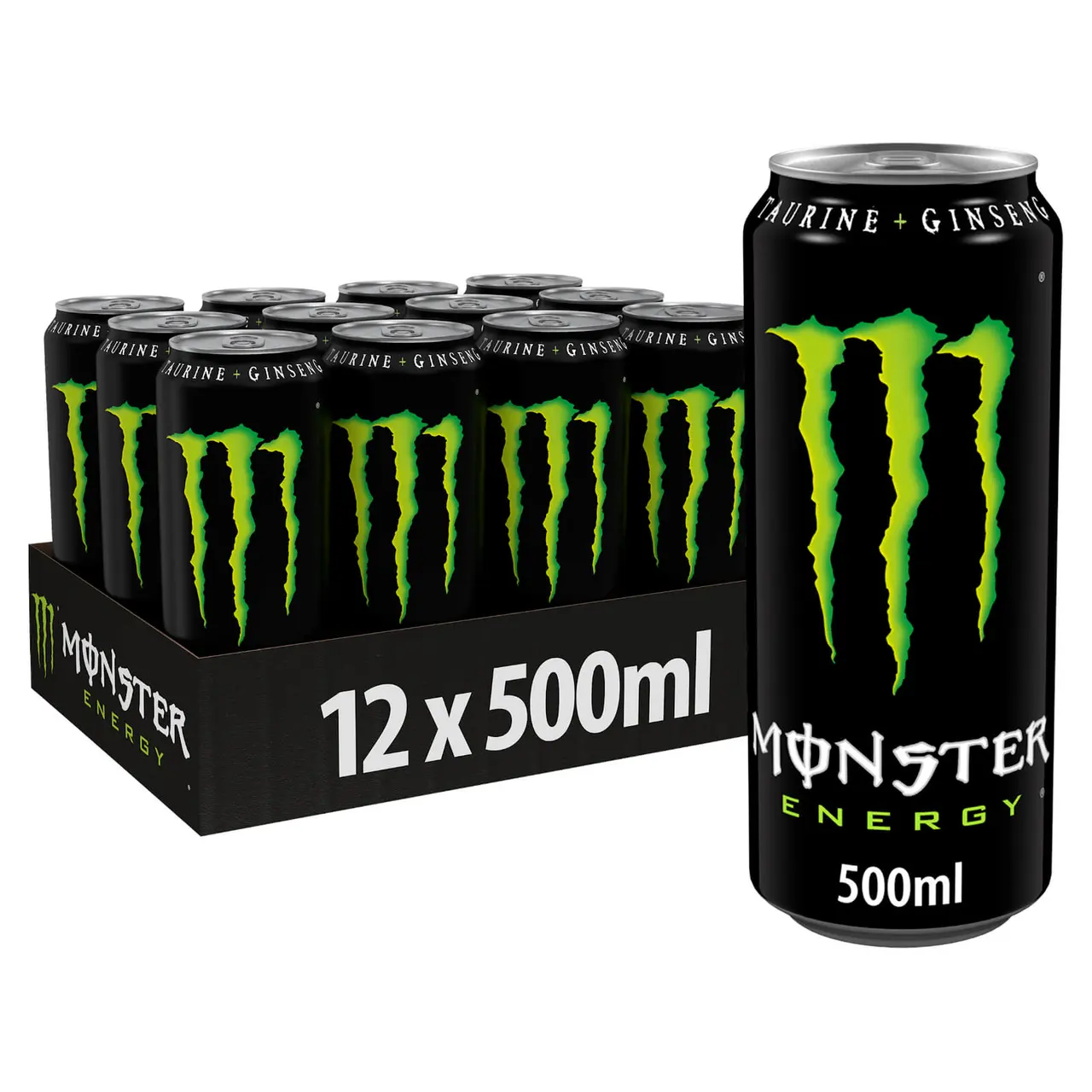 Энергетический напиток "Monster" Original 0,5л жб (Польша) *12шт Кока-кола