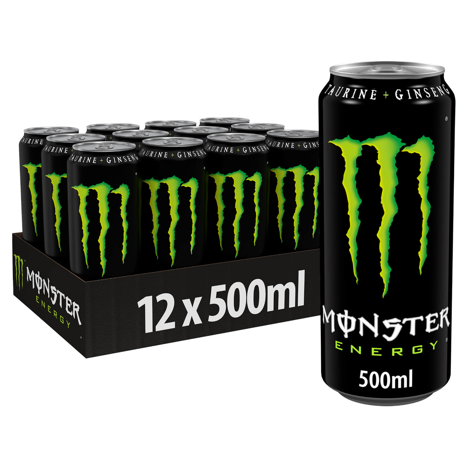 Энергетический напиток "Monster" Original 0,5л жб (Польша) *12шт Кока-кола