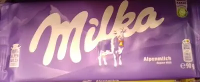 "Milka" 90гр Alpine Milk шок. (Альпен милк) альп.молоко 1бл*25шт Монделиз