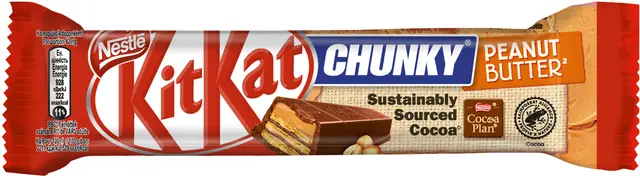 Батончик Kit Kat 42гр Чанки с арахисов.маслом (ЕС) 1уп*24шт (пал341) Нестле