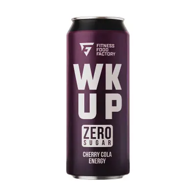 НАПИТОК  "WK UP" со вкусом Вишня Кола 0.45л ЖБ (Россия)