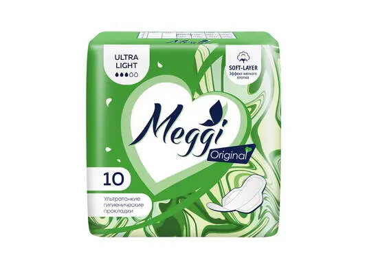 Прокладки Мэгги Ultra Light 3* 10шт