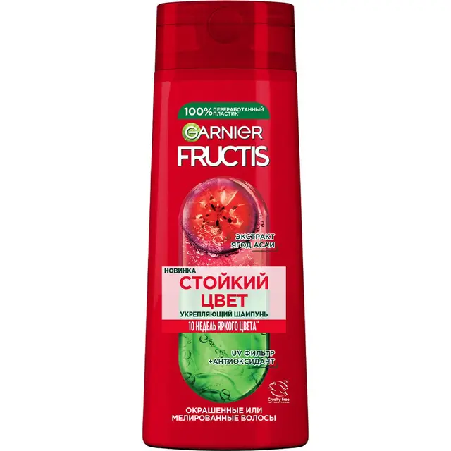 Шампунь Fructis Годжи Стойкий цвет 250мл 2823