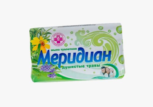 Мыло Туалетное Твердое Меридиан Душистые Травы 100г уп