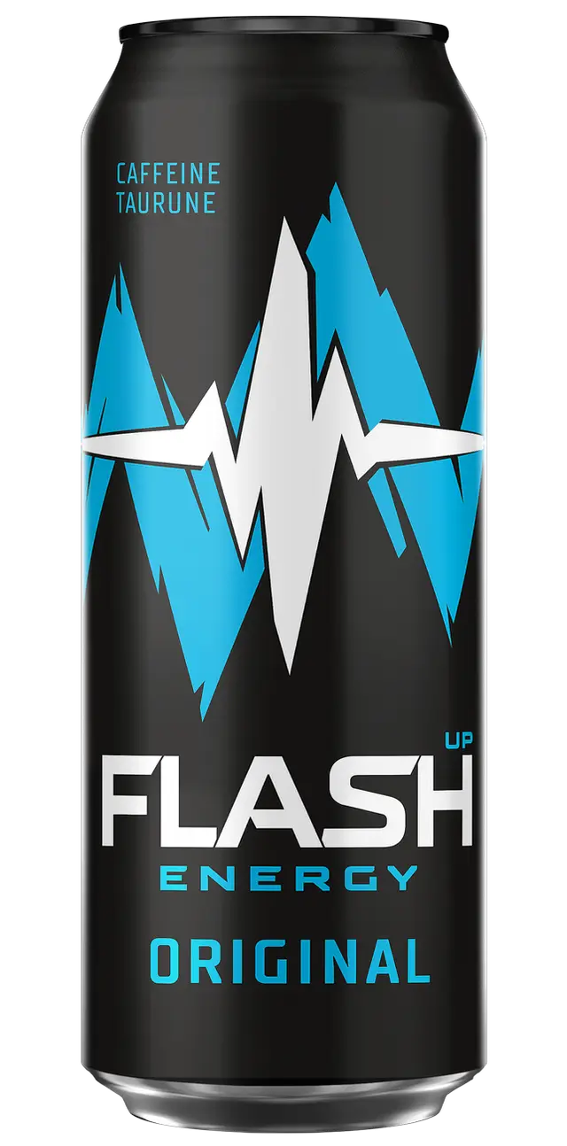 Энергетический напиток "Flash" Original 0.45л ЖБ (Россия)
