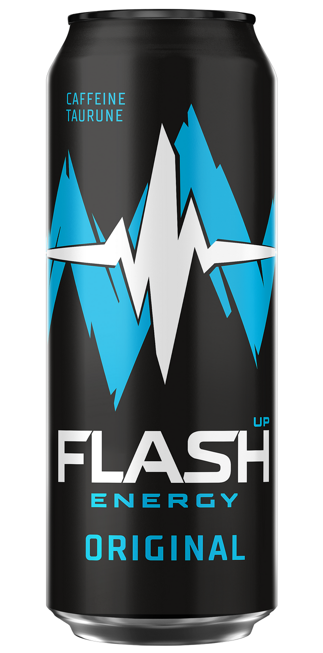 Энергетический напиток "Flash" Original 0.45л ЖБ (Россия)