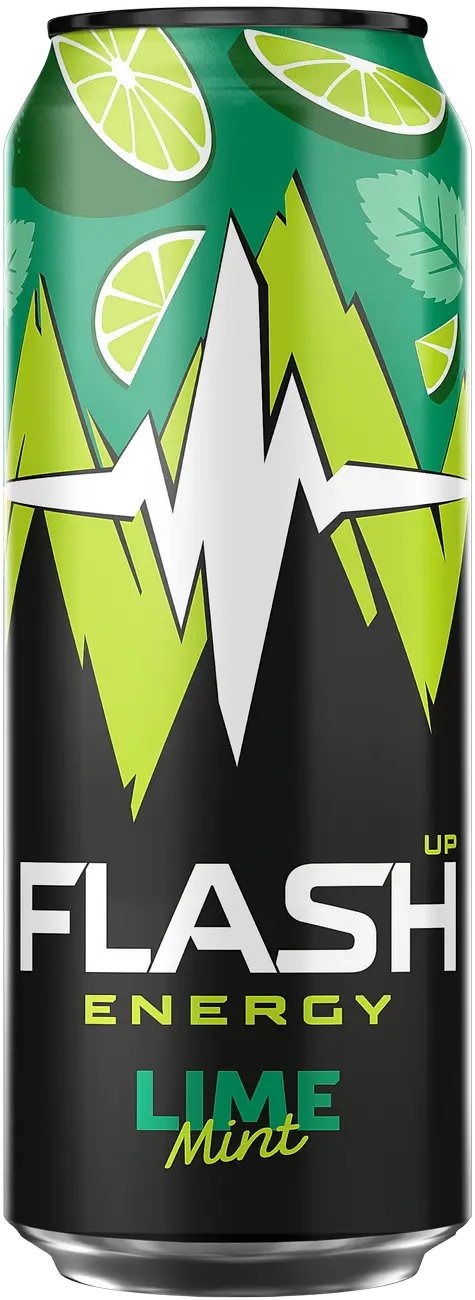 Энергетический напиток "Flash" Lime 0.45л ЖБ (Россия)