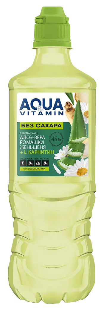 Напиток "Aqua Vitamin" алоэ вера,ромашка 0,75л (Беларусь)