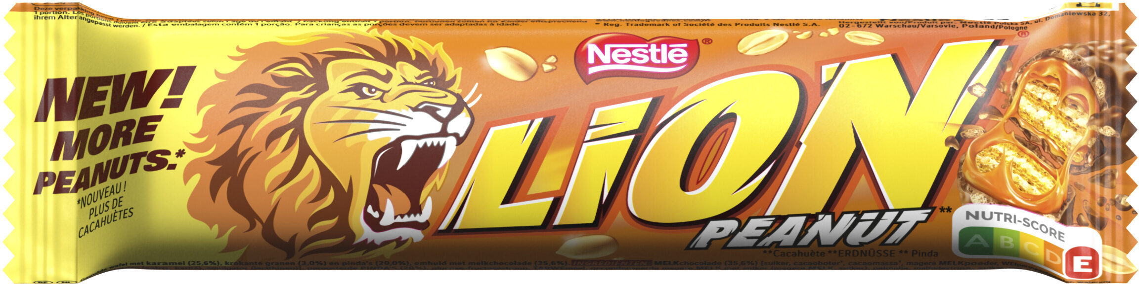 Батончик Lion Peanut (Арахис) 42 гр (40)