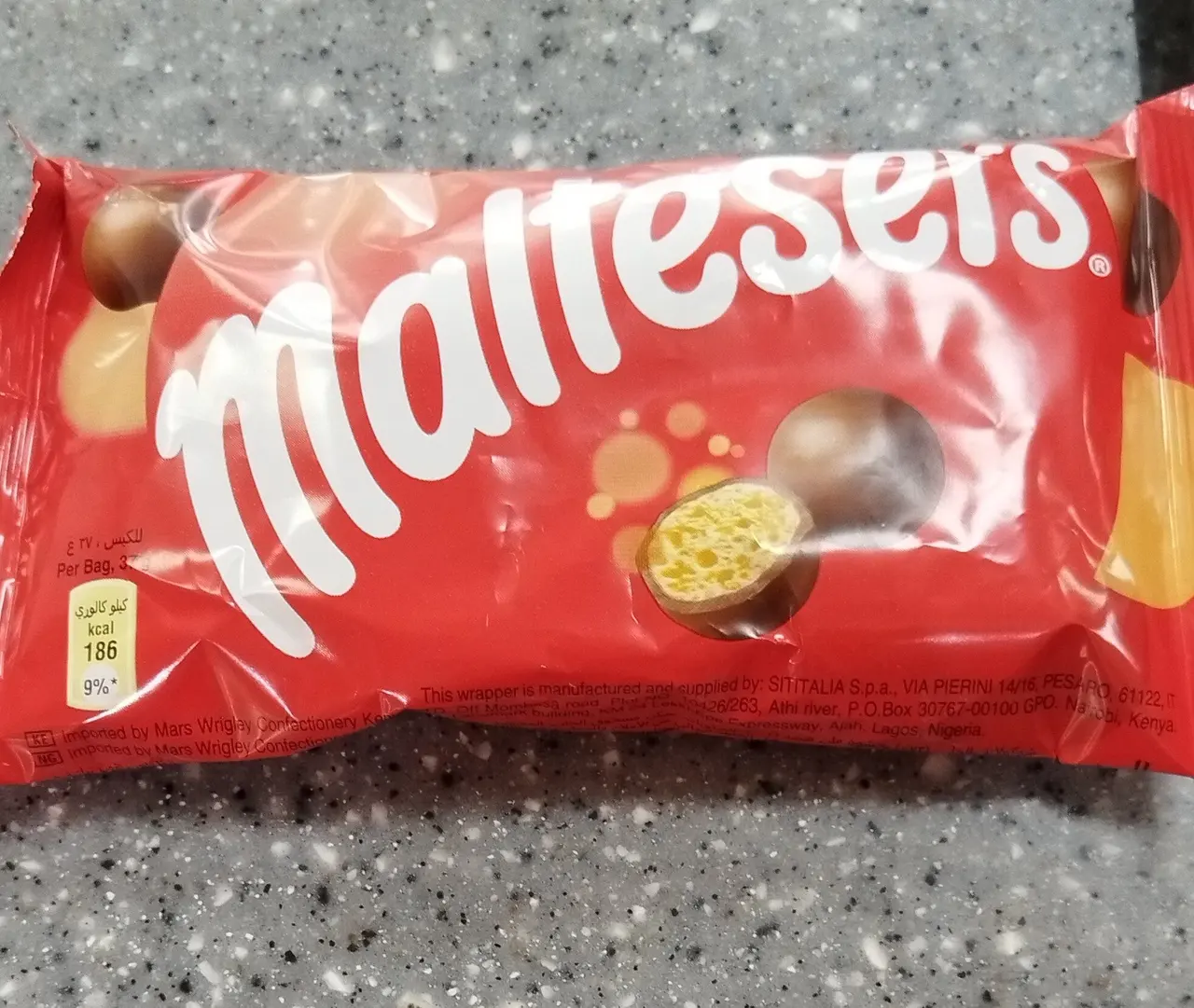 Конфеты Maltesers Шоколадные Шарики 37гр (25)