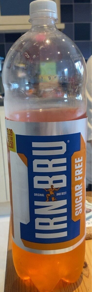 Газированный напиток Irn Bru Sugar Free 330мл БЕЗ САХАРА (24)