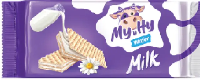 Вафли "Му и Ну" Молочные 70г (Россия)
