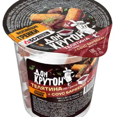 Гренки Дон Крутон Телятина на гриле 50гр (Россия)