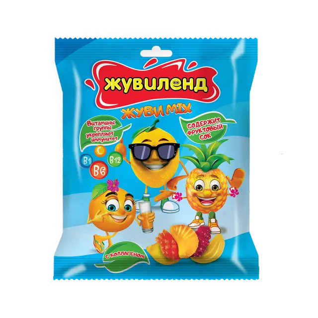 "Лаконд" ЖувиMix Жувиленд 120г (Россия)