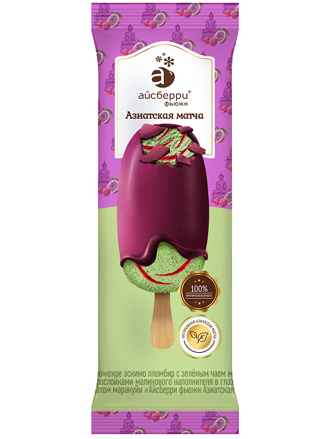 "Айсберри" Фьюжн Азиатская матча 80г (Россия)