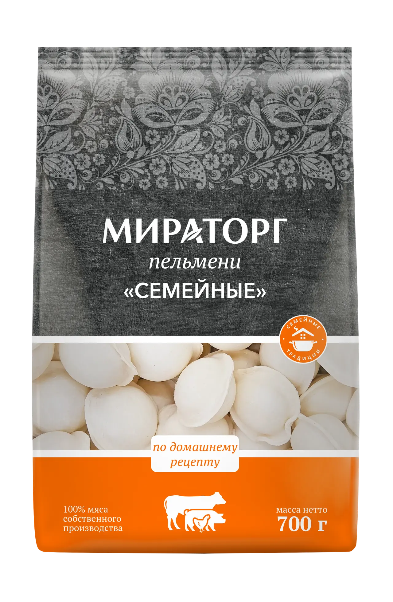 "Мираторг" Пельмени Семейные 700 г (Россия)