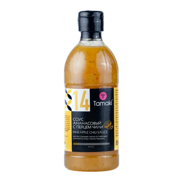 Соус "Tamaki" Ананасовый с перцем чили 470г