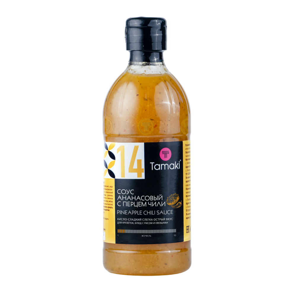 Соус "Tamaki" Ананасовый с перцем чили 470г