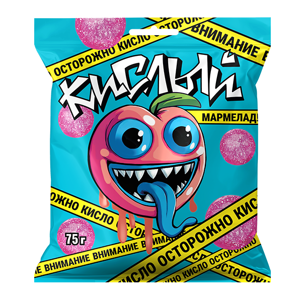 Мармелад "Красный Пищевик" Персик кислый 75г (Беларусь)