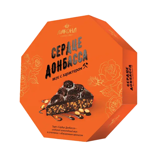 Торт "Сердце Донбасса" 400г (Россия)