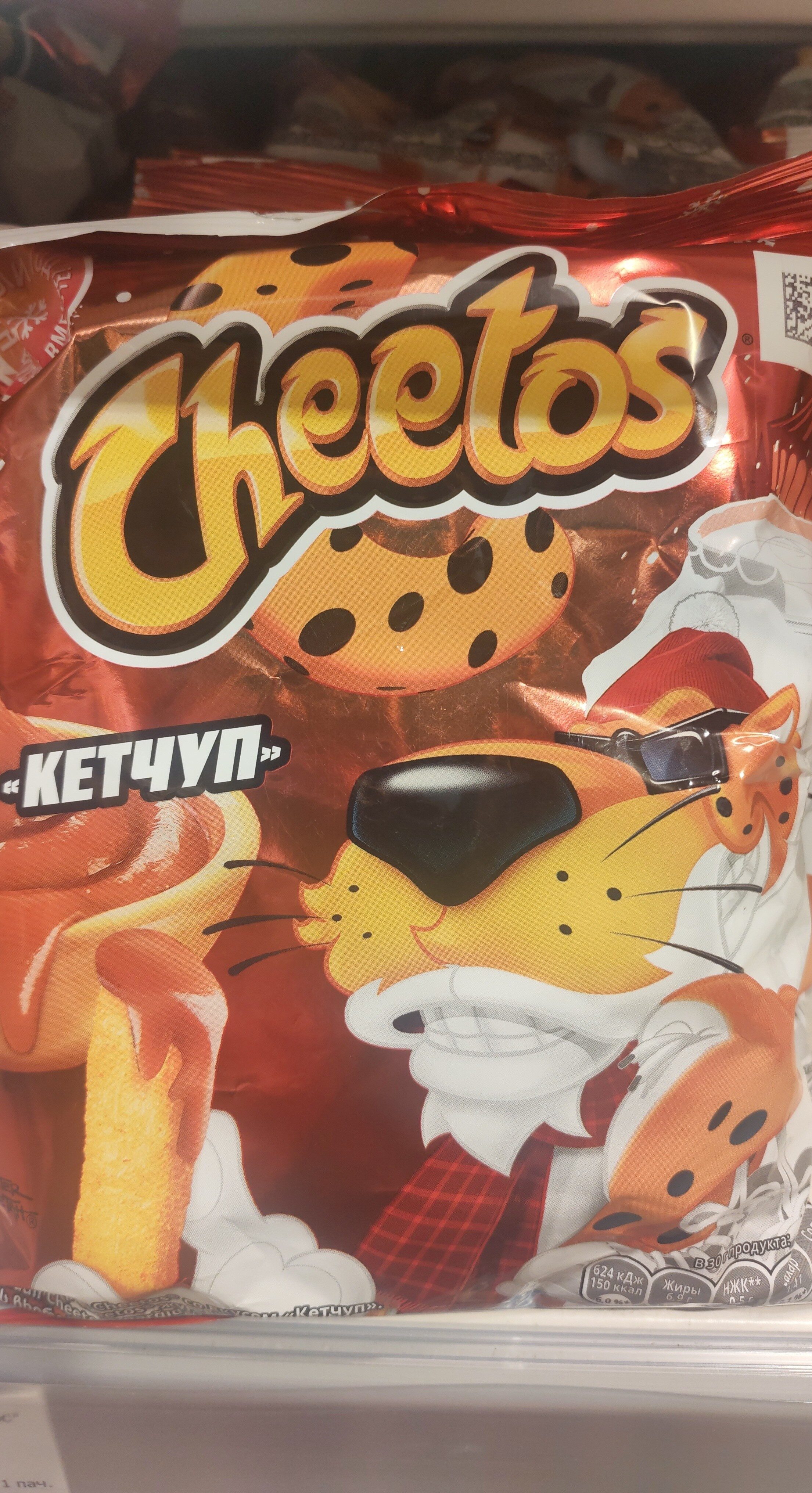 Кукурузные палочки "Cheetos" Кетчуп 85г (Россия)