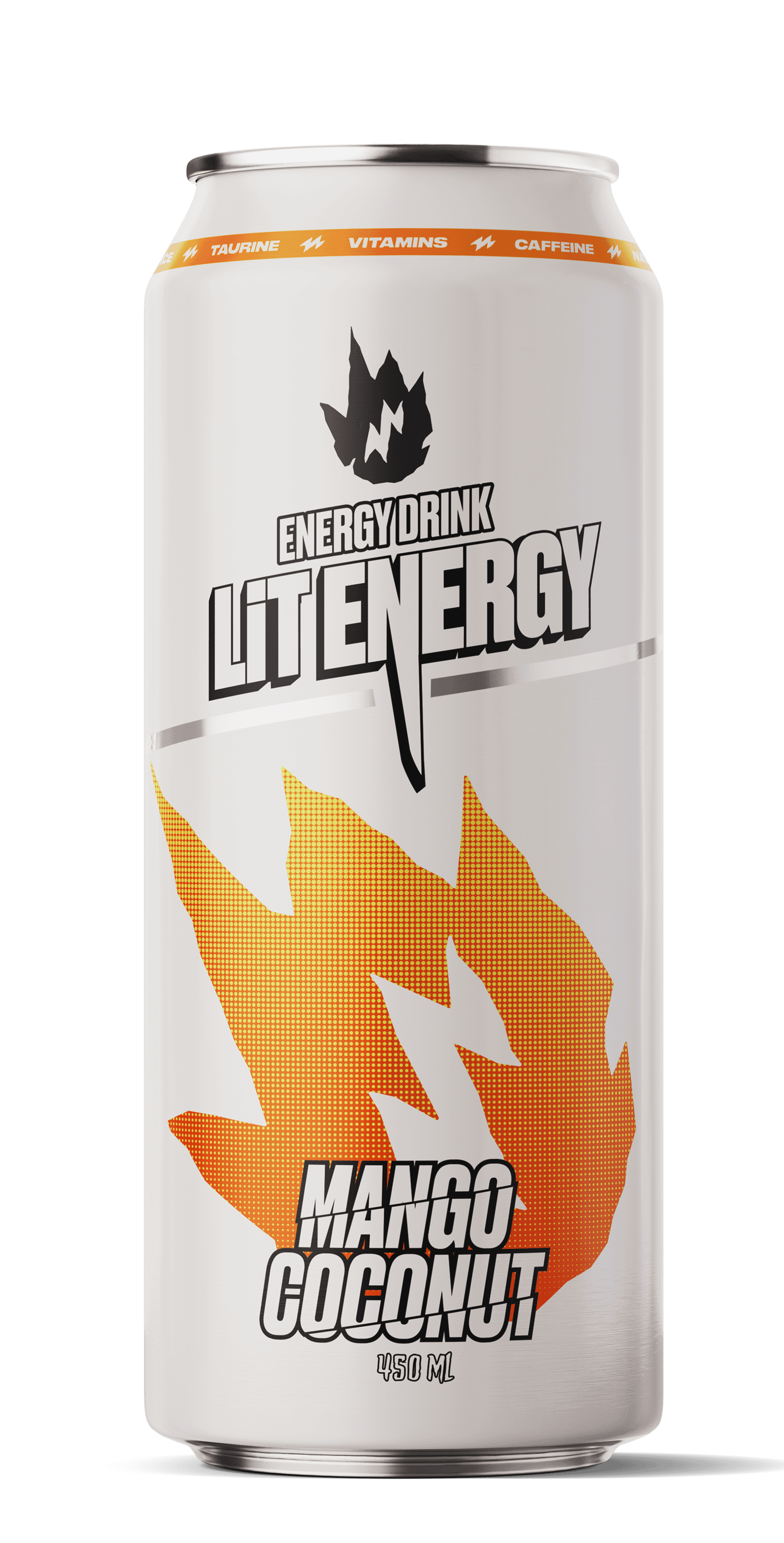 Энергетический напиток «LIT ENERGY MANGO COCONUT» 0,45л ЖБ (Россия)