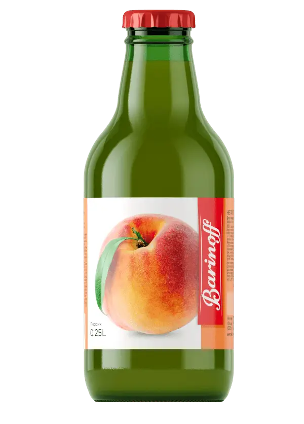 Сок "Barinoff" Персик 0.25л СТ (Россия)