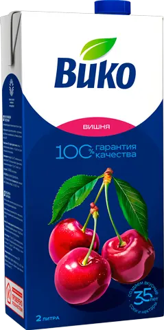 Нектар "Вико" Вишня 2л ТП (Россия)