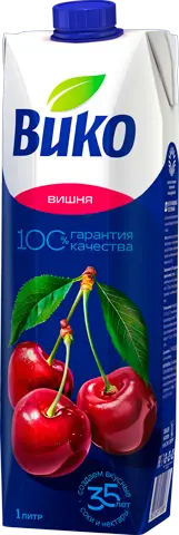 Нектар "Вико" Вишня 1л ТП (Россия)