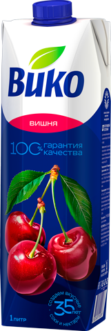Нектар "Вико" Вишня 1л ТП (Россия)