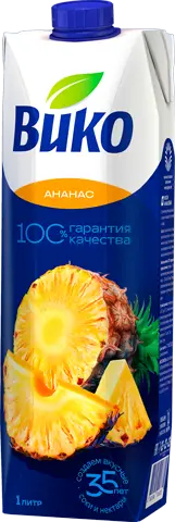 Нектар "Вико" Ананасовый 1л ТП (Россия)