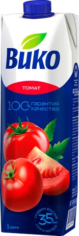 Сок "Вико" Томатный 1л ТП (Россия)