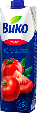 Сок "Вико" Томатный 1л ТП (Россия)