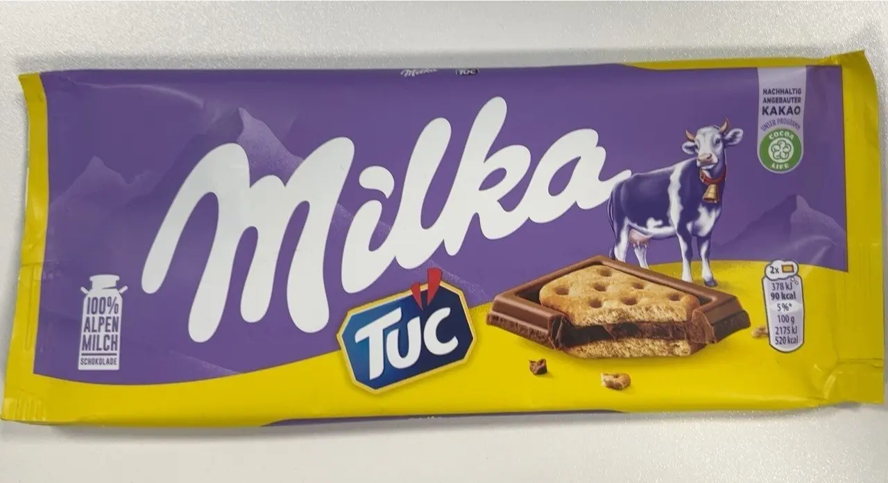 Шоколадка "Milka" Tuc 87г (Швейцария)