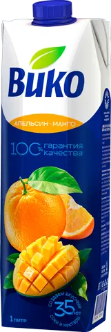 Нектар " Вико" апельсин манго 1л ТП (Россия)
