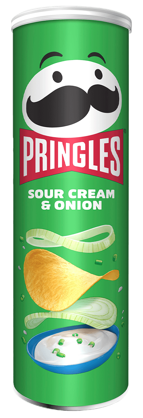 Чипсы "Pringles" Сметана лук 40г (Германия)