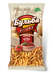 Соломка карт, "Бульба" кетчуп 75г м/у (Беларусь)