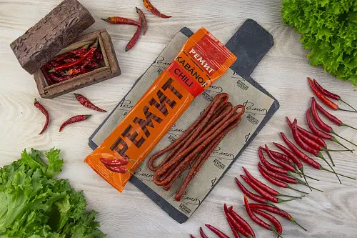 Мясные снеки "Kabanosy" Chili 100г