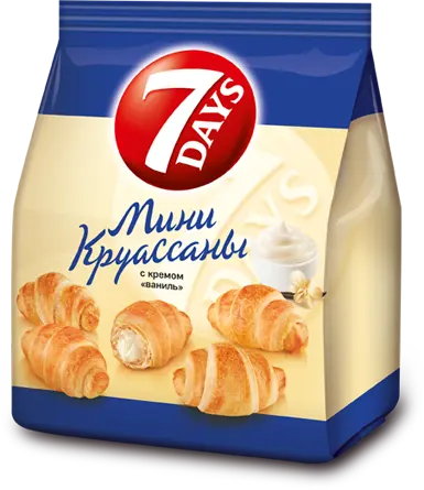 Мини круассаны 7days Ваниль 265г