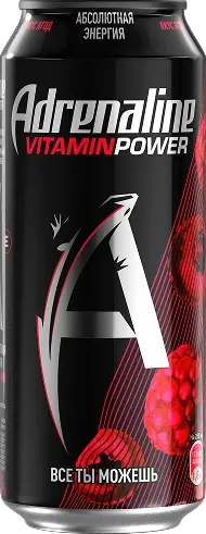 Энергетический напиток "Adrenaline Rush" Ягоды 0,449л ЖБ (Россия)