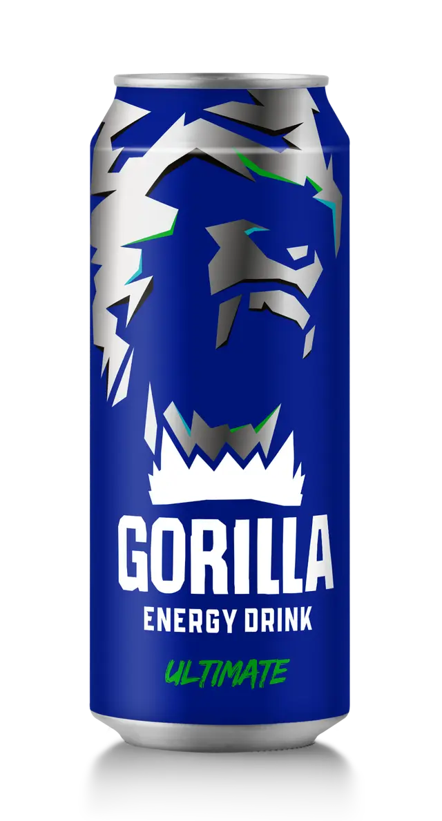 Энергетический напиток «GORILLA » ультимэйт 0,45л ЖБ (Роосия)