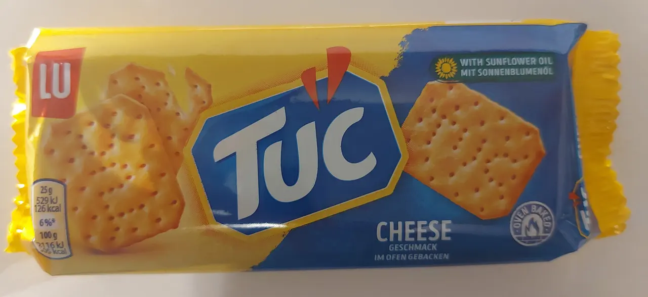 Крекер "TUC" со вкусом сыра 100г. (Россия)