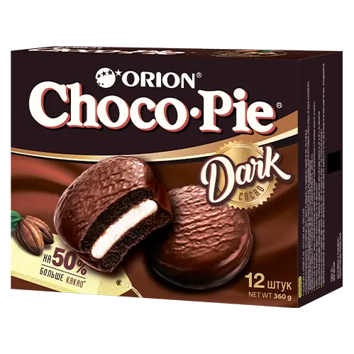 Печенье "Choco Pie" dark 360г