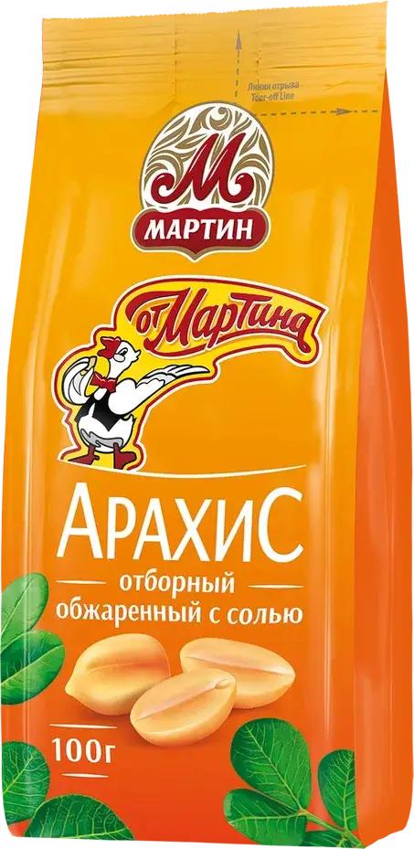 Арахис "Мартин" обжаренный с солью 100г