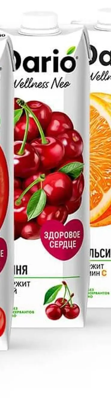 Нектар "Dario Wellness" Вишня Черешня 1л ТП