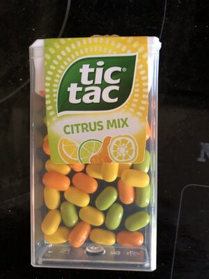Драже "Tic Tac" Цитрусовый микс 16г