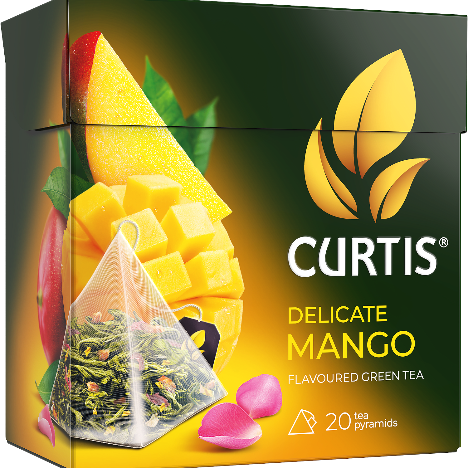 Чай "Curtis" Delicate Mango 20шт 1,8г